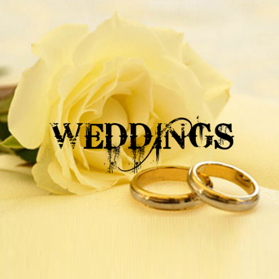 WEDDINGS 